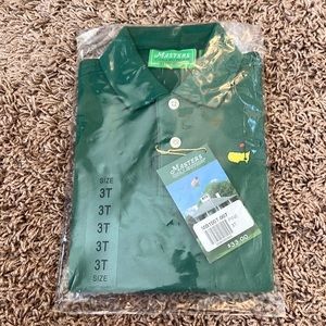 Masters Collection Evergreen Green Golf Polo Shirt 3T
